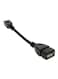 Generic - USB 2.0 To Micro USB OTG Adapter Cable Black