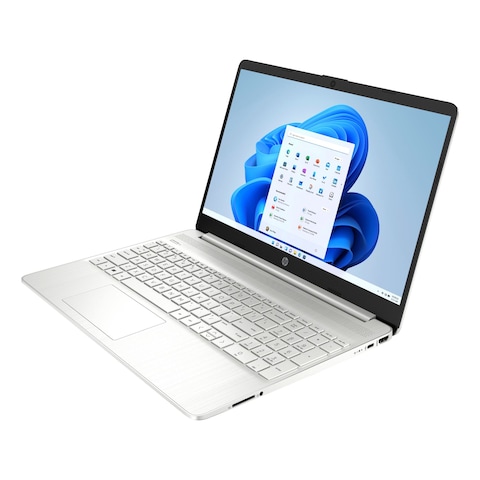 HP 15s-eq3001ne Laptop With 15.6-Inch Display Ryzen 5-5625U Processor 8GB RAM 512GB SSD AMD Radeon Graphics Natural Silver