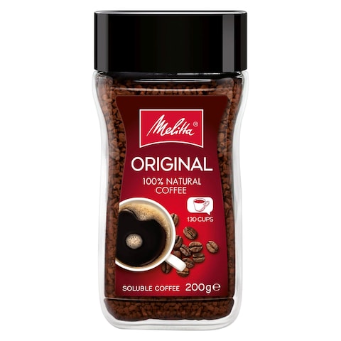 Buy Melitta Original Instant Coffee Powder 200g in UAE