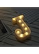 Generic T Alphabet LED Letter Light White