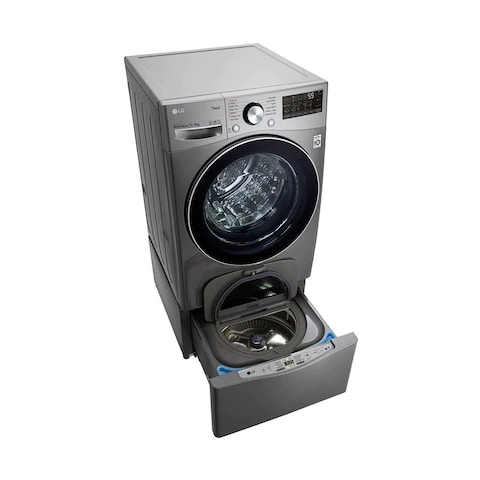 LG TWINWash Front Loading Washing Machine 17.5kg with Dryer 8kg - FT018TGES