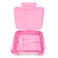 Eazy Kids 6 &amp; 4 Convertible Bento Lunch Box - Glitter Pink