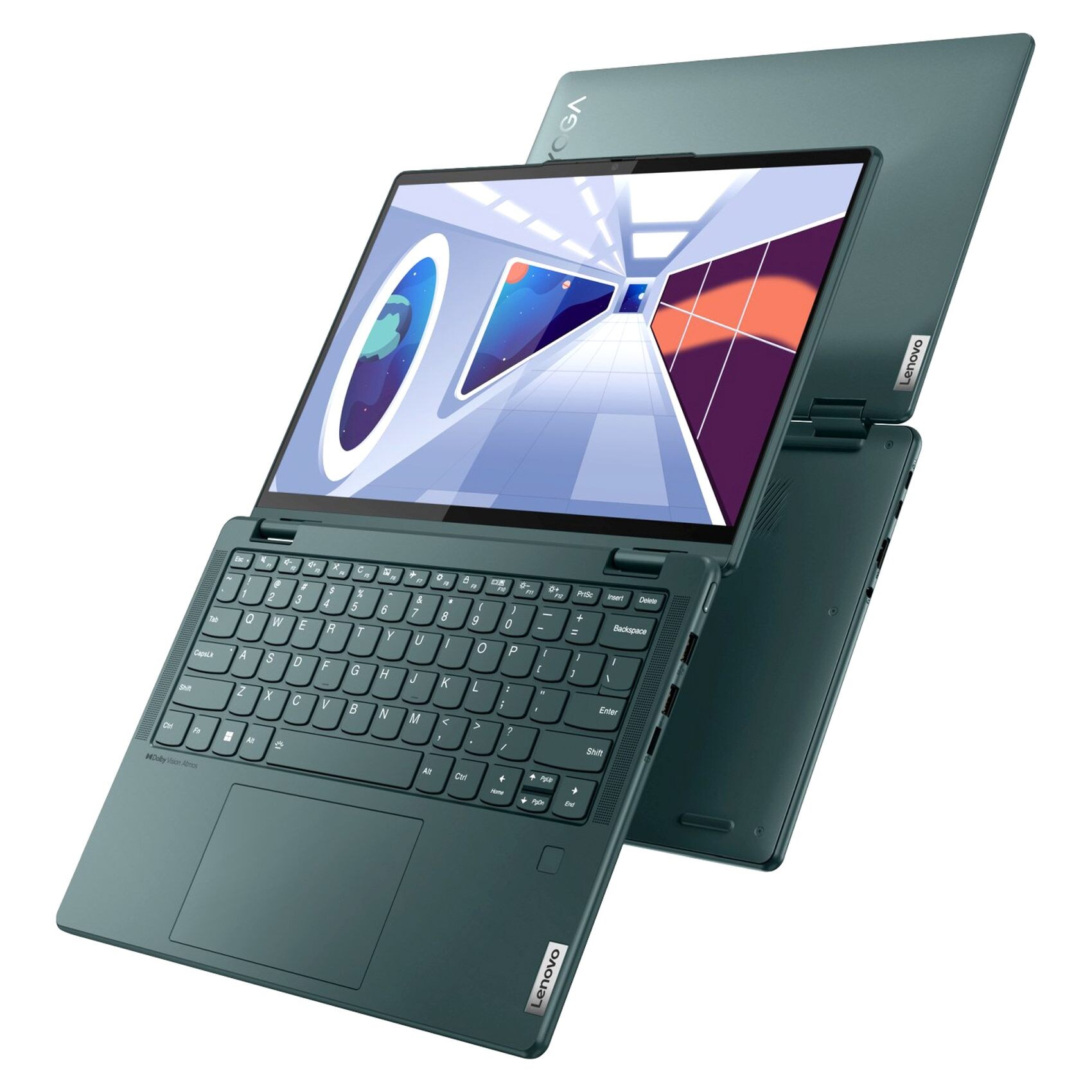 Lenovo Yoga6 Gen8 - ダークティール Lenovo YOGA 6 Gen 8 ダーク