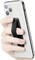 Spigen Flex Strap Cell Phone Grip/Universal Grip/Smartphone Holder Soft Elastic Strap Holder Designed for All Smartphones and Tablets - Black