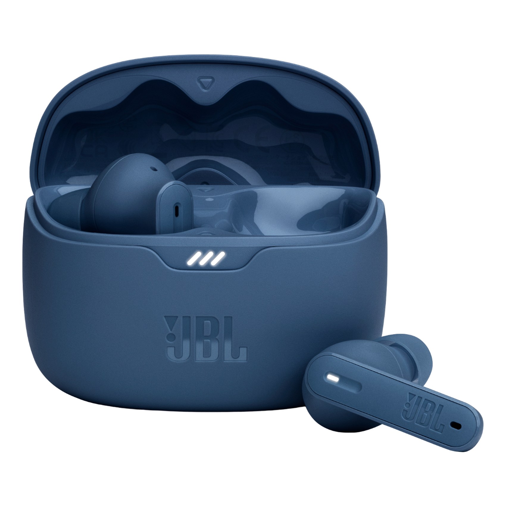 JBL Tune Beam Truly Wireless Bluetooth In-Ear Earbuds With Charging Case Blue