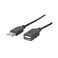 Manhattan DC345 Hi-Speed USB 2.0 Extension Cable 1 Meter - Black