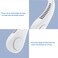 Zhangdonghui Portable Hanging Neck Fan USB Rechargeable Bladeless Silent Fan Air Conditioner Cooler For Sports Fan Mini Electric Wireless Fan