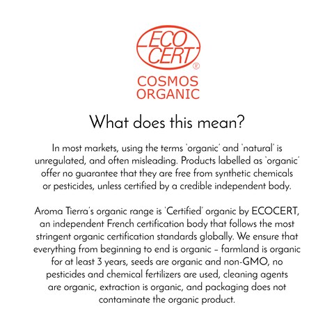 Aroma Tierra - Organic Myrtle Essential Oil - Aroma Tierra - 100% Pure, Natural, Certified Organic By Ecocert - 10Ml