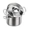 Korkmaz Perla Couscous Cookware Set Silver 6.5L