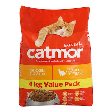 Catmor Chicken Flavour Adult Cat Food 4Kg