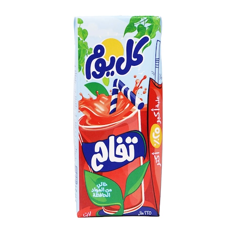 عصير تفاح بيتي كل يوم - 225مل