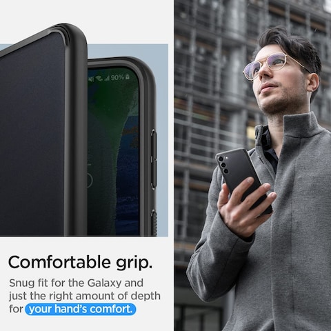 Spigen Ultra Hybrid designed for Samsung Galaxy S23 PLUS case cover (2023) - Frost Black