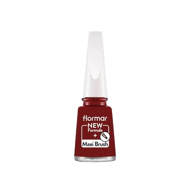 Flormar Nail Enamel 416 Straight Red
