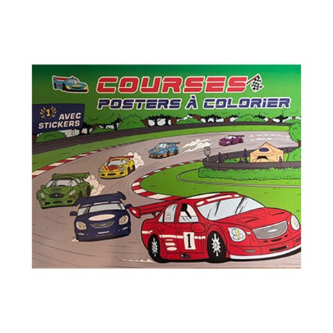 Stickers Racing Vert