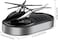 Fitto Helicopter Car Aromatherapy Decor, Air Freshener, Solar Energy Rotating, Aromatherapy, Solar Powered, Helicopter Shape