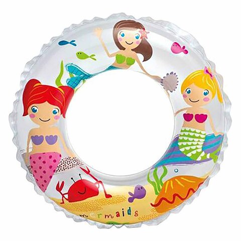 Intex Inflatable Ring - 61 Cm - Multi Color