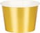 Creative Converting Foil Treat Cups 8-Pieces- Gold