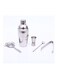 Generic 5-Piece Cocktail Shaker Bartender Kit Silver