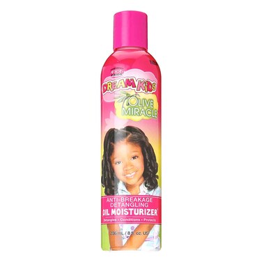 African Pride Dream Kids Olive Miracle Anti-Breakage Detangling Oil Moisturizer 236ml