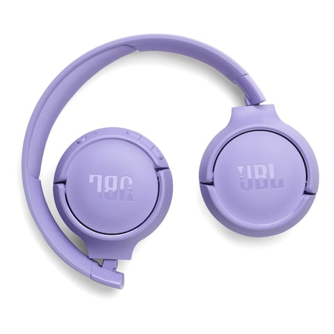 JBL Tune 520BT Headphones With Mic Bluetooth Pure Bass Over-Ear Purple