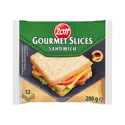 Zott Cheese Sandwich Slices 200GR