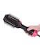 3-in-1 Hot Air Brush Styler And Dryer Black/Pink
