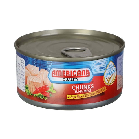Americana Tuna Chunks Chili - 170 Gram