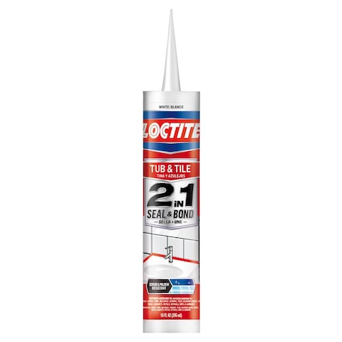 Loctite 2 in 1 Seal &amp; Bold Adhesive Caulk (295 ml)
