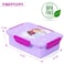 Disney Frozen Princess 1 / 2 / 3/ 4 Compartment Convertible Bento Lunch Box - Purple