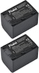 DMK Power 2x NP-FH70 7.2V / 1800mAh Rechargeable Replacement Battery Compatible with Sony Cameras