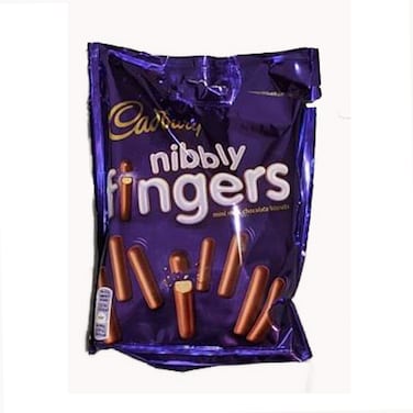 Cadbury Chocolate Bar Nibbly Fingers 125g