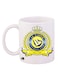 Bp Football Club Al-Nassr Printed Mug White/Blue/Yellow 12Ounce
