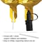 Markq 40 inch Number Balloons, Large Gold Foil Helium Balloons for Anniversary Wedding Birthday Party Decoration Supplies (Number 5)