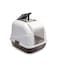 IMAC Easy Cat - Hooded Cat Toilets, Brown, 50 x 40 x 40cm