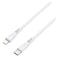 TotuLife Flex Series PD USB-C To Lightning Data Sync Charging Cable White 1m