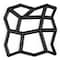 Generic-Paving Path Border Maker Path Molder Reusable Concrete Cement Stone Design Paver Walk Mould DIY Reusable Concrete Brick Mold
