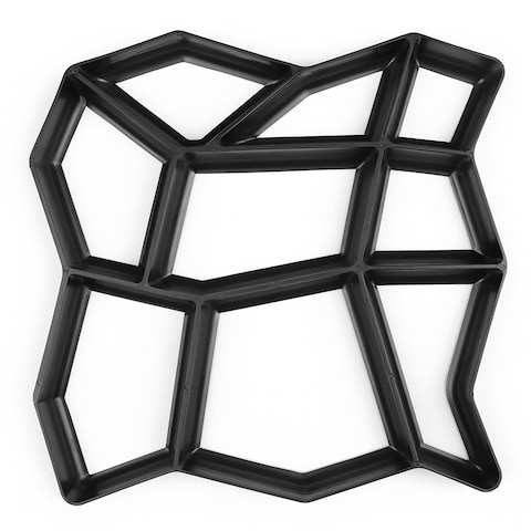 Generic-Paving Path Border Maker Path Molder Reusable Concrete Cement Stone Design Paver Walk Mould DIY Reusable Concrete Brick Mold