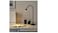 LED work lamp, black