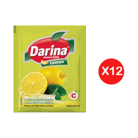 Darina Instant Powder Drink Lemonade 30GR X12