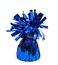 Party Time 1-Piece 5" Blue Metallic Wrapped Balloon Weights for Birthday Party Decoration - 137 grams