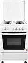 Super General Freestanding Electric-Cooker 4 Hot Plates, Stainless-Steel Cooker, Electric Oven With Splash Protection, White, 60 x 60 x 85 cm, SGC-6041-BS, 1 Year Warranty (Installation not Included)