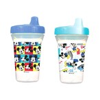 Buy Disney Mickey Mouse Sippy Cup TRHA1696 Multicolour 300ml Pack of 2 in UAE