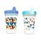 Disney Mickey Mouse Sippy Cup TRHA1696 Multicolour 300ml Pack of 2