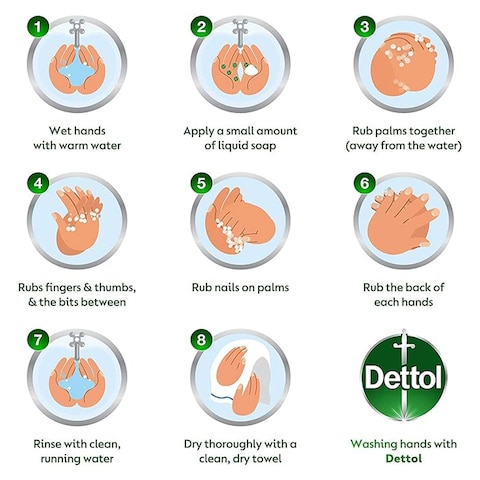 Dettol Nourish Soap Bar - 165 gram - 4 Piece
