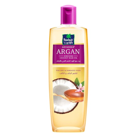 Parachute Advanced Argan Enriched Coconut Hair Oil 300ml Yellow