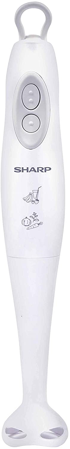 Buy Sharp Hand Blender 250/500W 2 Speed With 600ml Beaker Em-Hj11-W3 ...