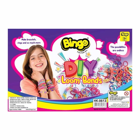 Bingo Loom Bands DIY