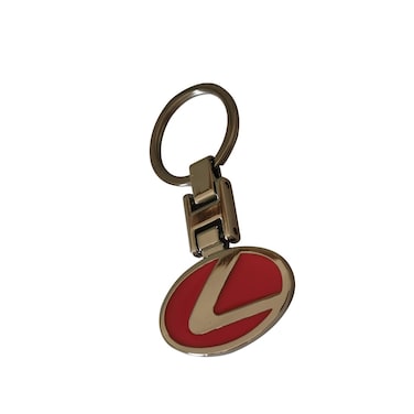 Car Logo Keychain, Lexus  Keychain Accessories, High-Quality Metal Keychain with Lexus  Emblem, Stylish and Durable Lexus  Keyring for Car Enthusiasts, Perfect Gift for Lexus Owners
