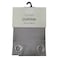 LA Collection 120 GSM Polyester Curtain Grey 140x240cm