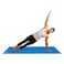 Body Sculpture Yoga Mat With Strap Blue